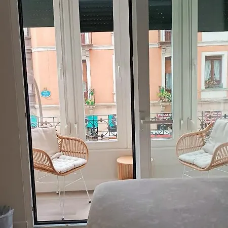Turisticas Centro Con Aire Acondicionado Alloggio in famiglia Bilbao